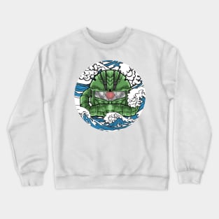 gundam zaku wave Crewneck Sweatshirt